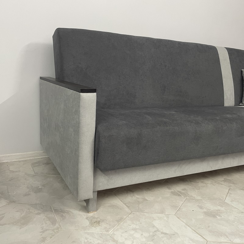 Диван КНИЖКА мʼякий бік  аляска 97/аляска 08 Київський Стандарт