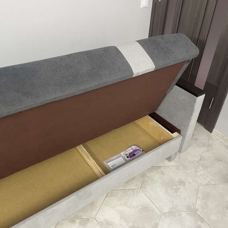 Диван КНИЖКА мʼякий бік  аляска 97/аляска 08 Київський Стандарт