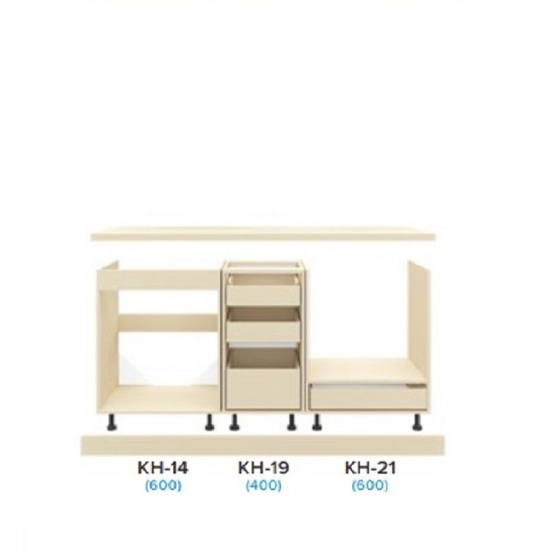 Комплект кухні низ Фіоре / Fiore 1,6 А Київський Стандарт