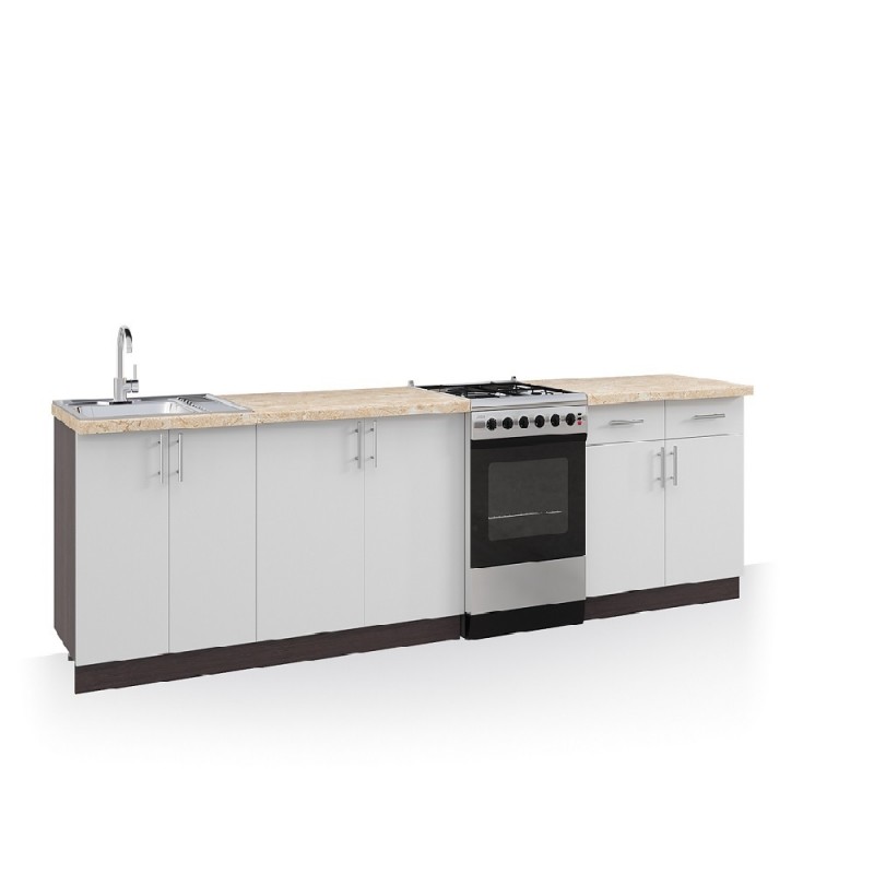 Комплект кухні низ Фіоре / Fiore 2,2 А Київський Стандарт