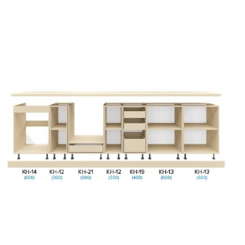 Комплект кухні низ Фіоре / Fiore 3,4 Київський Стандарт