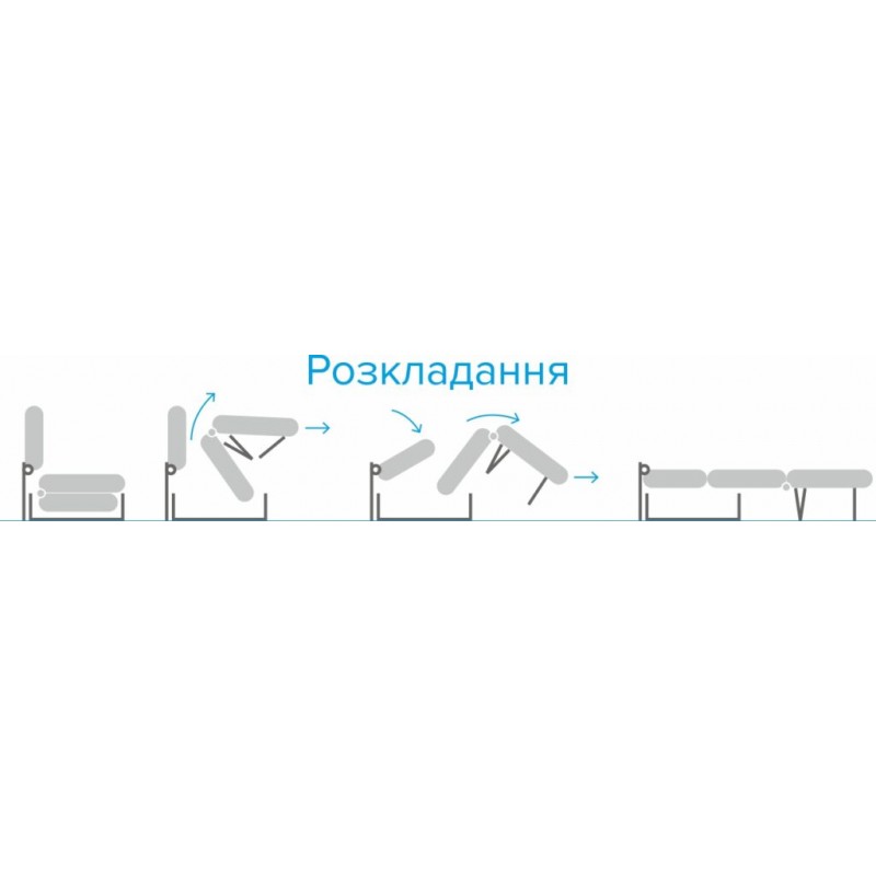 Крісло 7000 розкладне Київський Стандарт