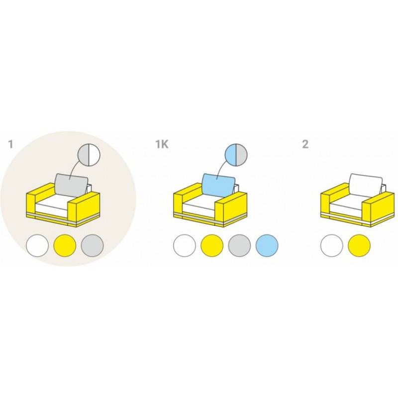 Крісло бік Лілу розкладне Київський Стандарт