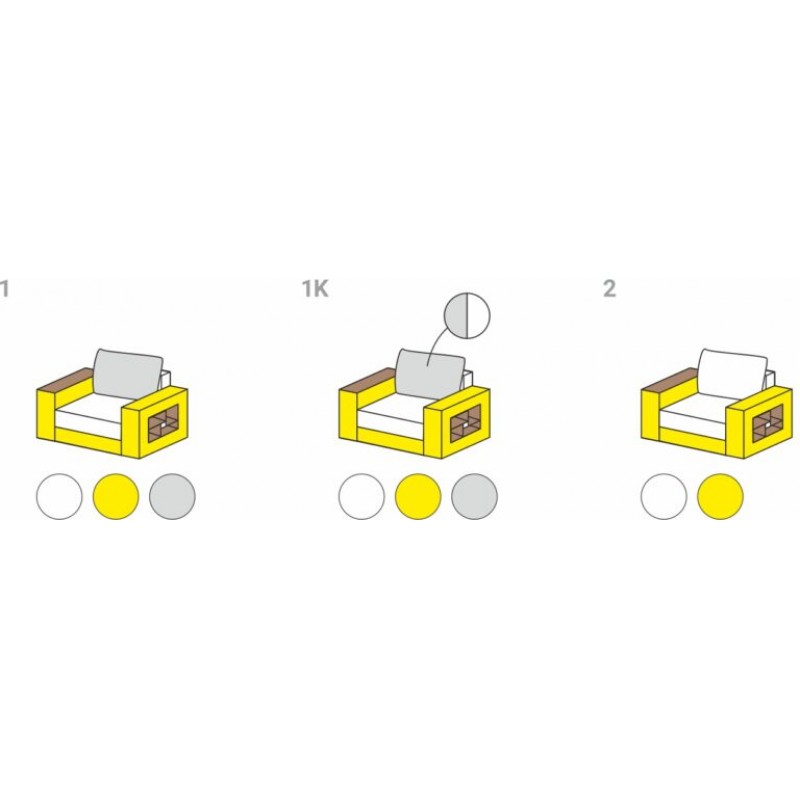 Крісло бік Циклон розкладне Київський Стандарт