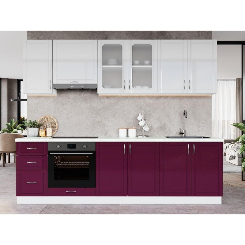 Кухня комплект Мілана Глос / Milana Gloss Київський Стандарт