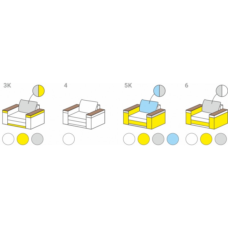 Крісло Міраж Київський Стандарт