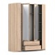 Шафа 4Д2Ш  +  дзеркало М-Стиль Київський Стандарт