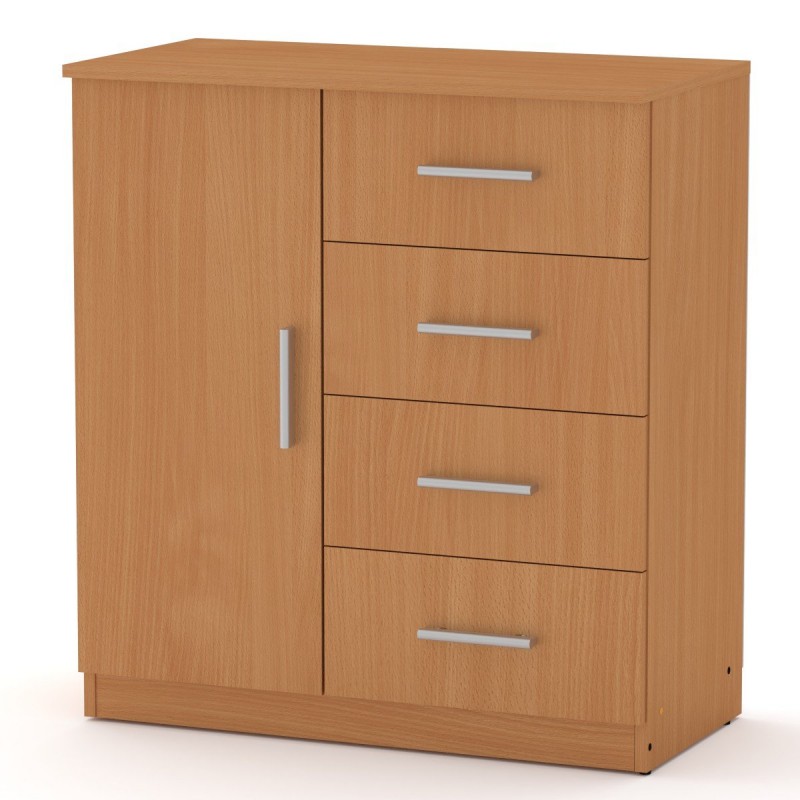 Комод-4+1А Компаніт