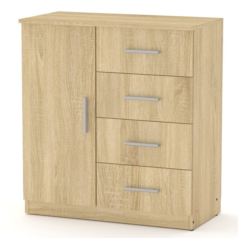 Комод-4+1А Компаніт