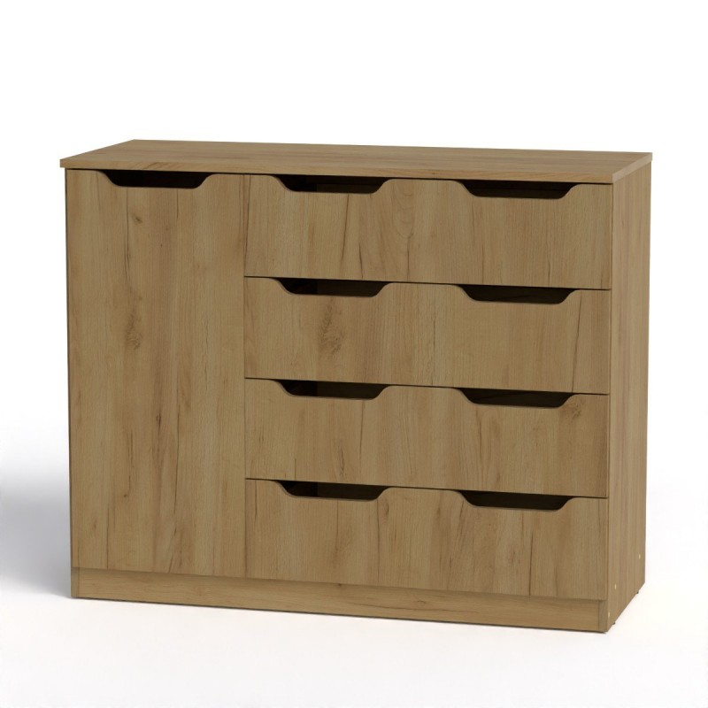 Комод-4+1М Компаніт