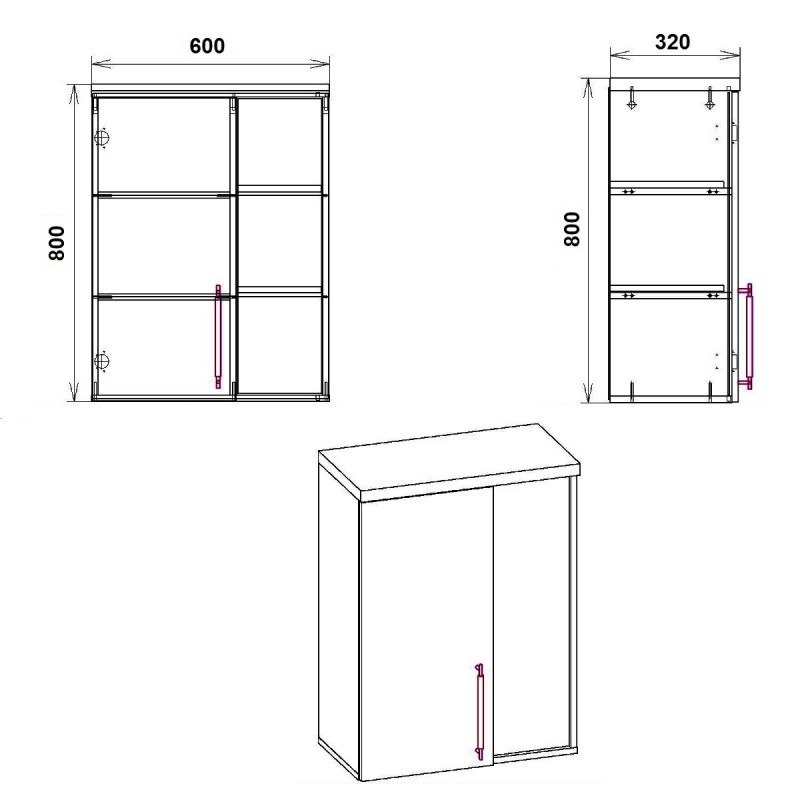 МГ-2 ТУМБА НАВІСНА-1 Компаніт