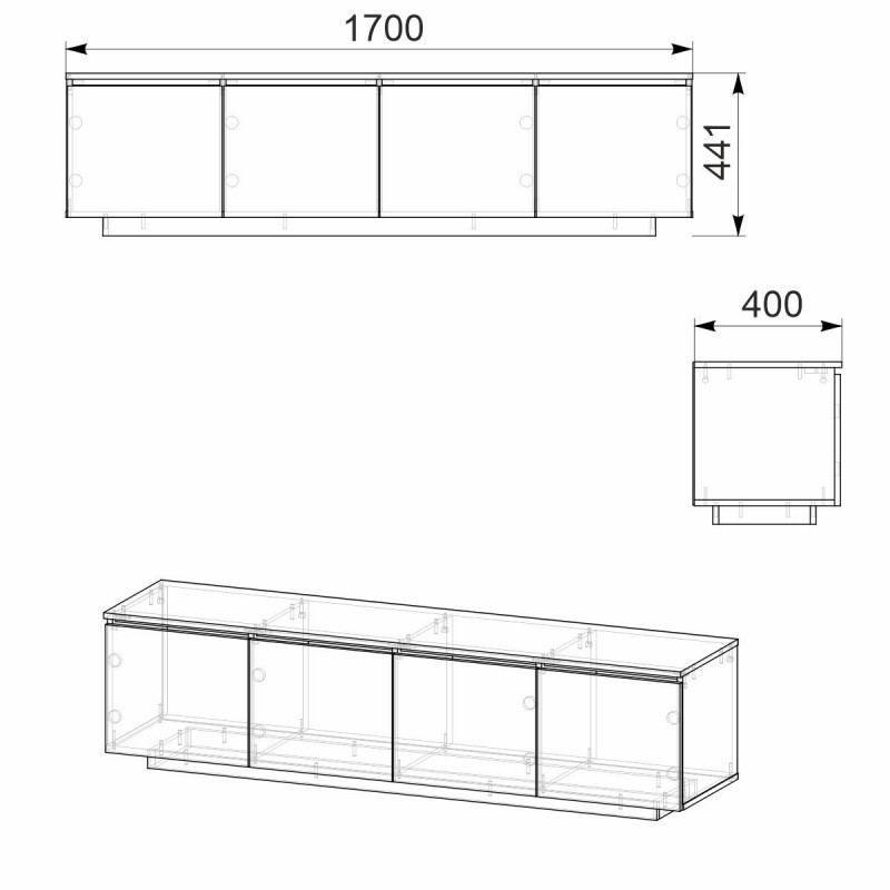 МГ-5 Тумба ТВ Компаніт