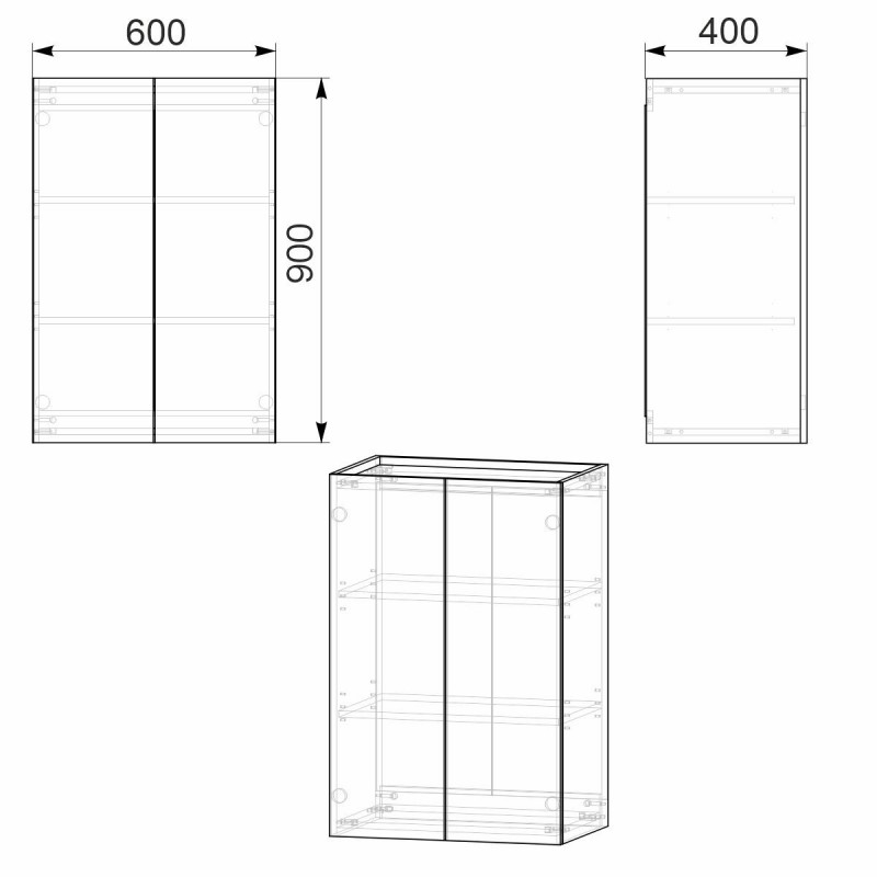 МГ-6 Тумба навісна-1 Компаніт