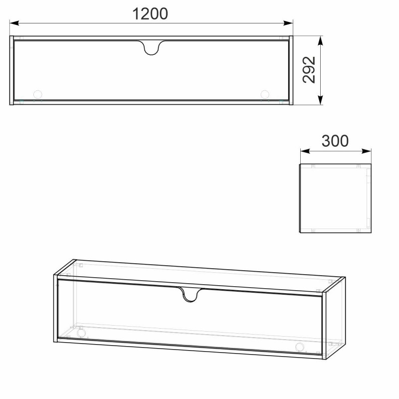 МГ-7 Тумба навісна Компаніт
