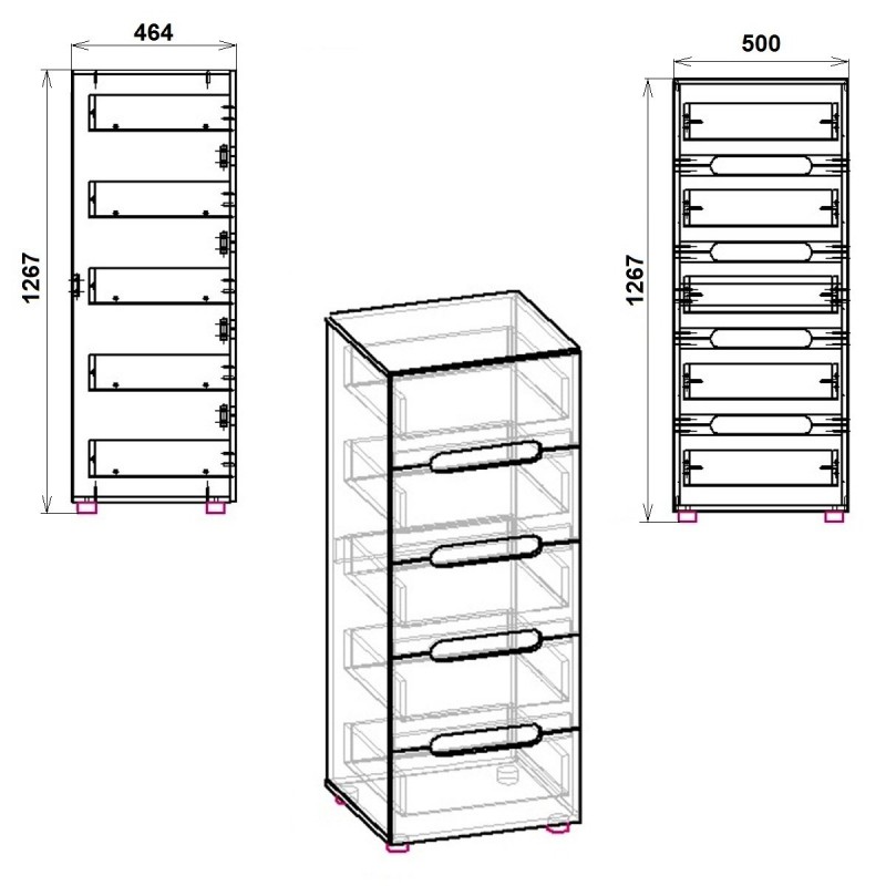 МС СТИЛЬ КОМОД-8 Компаніт