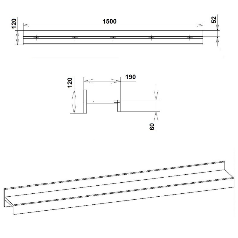 Полиця П-23 Компаніт