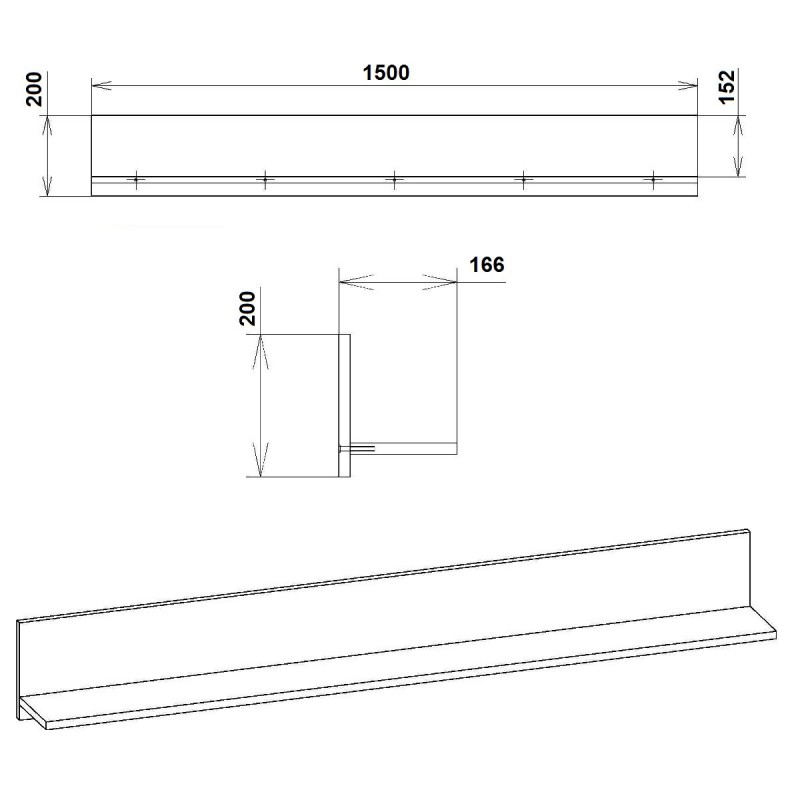 Полиця П-25 Компаніт