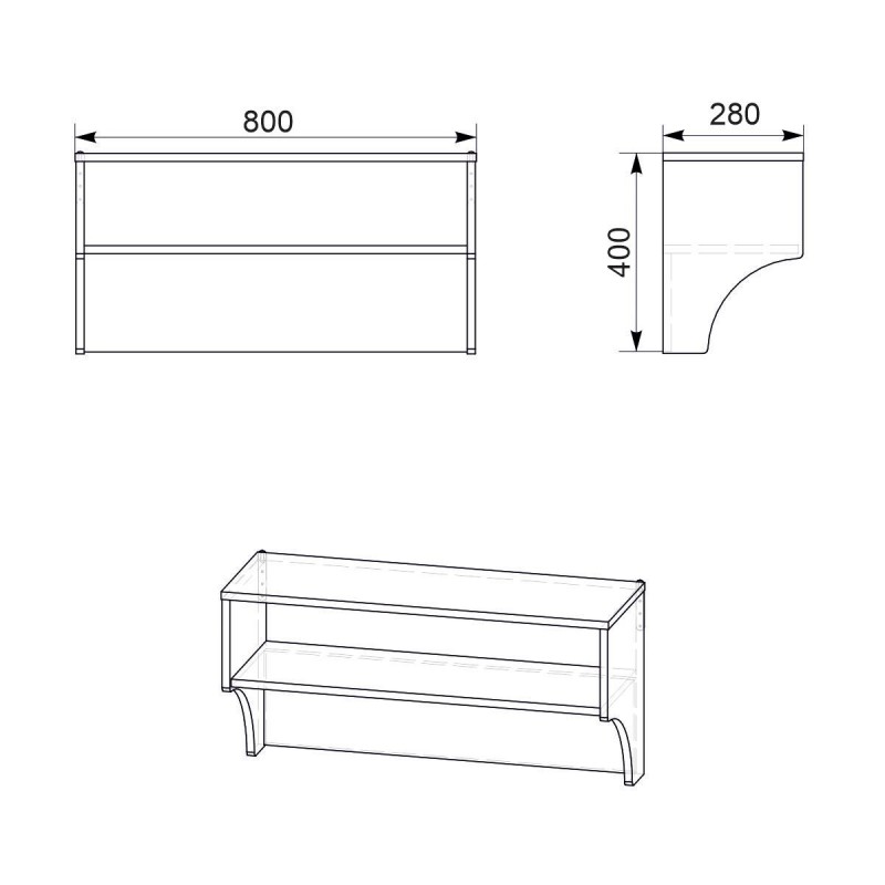 Вішалка-4 Компаніт