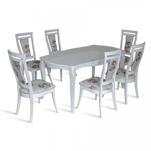 Обідній комплект Маркіз (білий)  "MARKO Furniture"