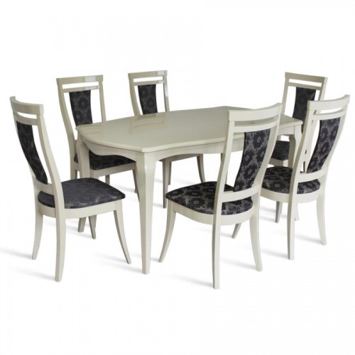 Обідній комплект Маркіз (ivory) "MARKO Furniture"