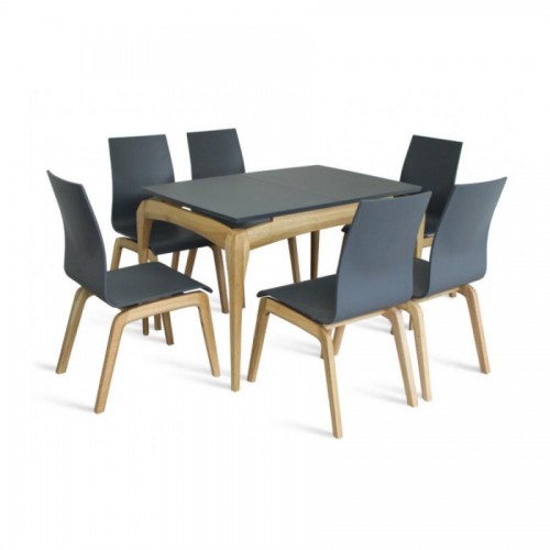 Обідній комплект Navi (дуб/7024) "MARKO Furniture"