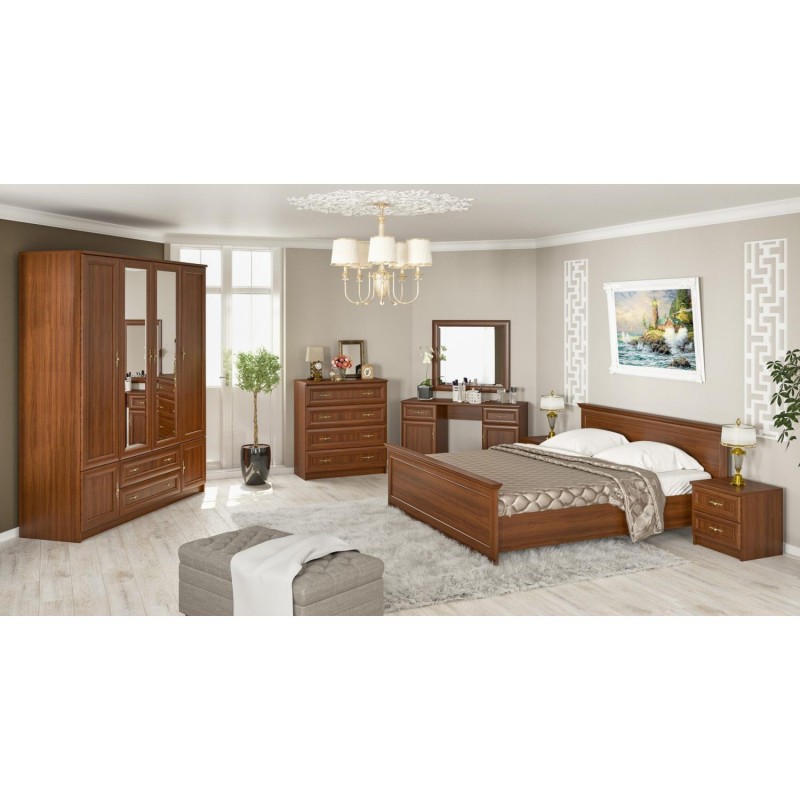 Дзеркало Даллас Мебель Сервіс (вишня портофіно)