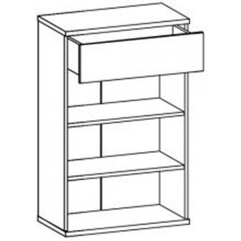 Комод 2Д1Ш Тріо