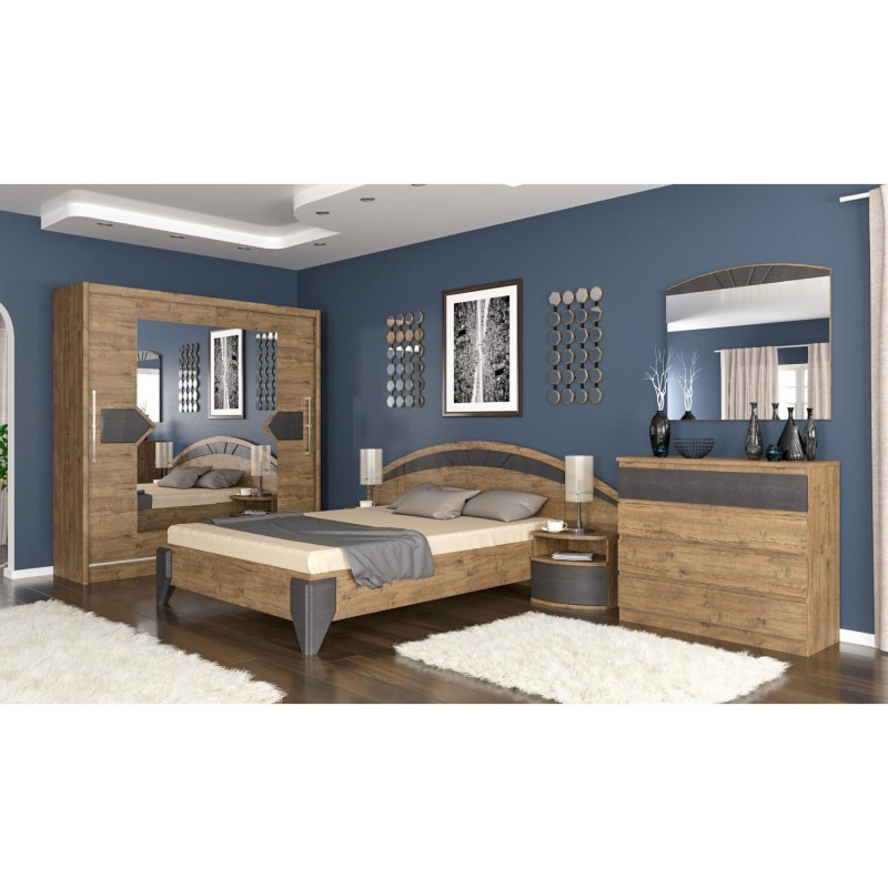 Ліжко 160 Аляска Мебель Сервіс