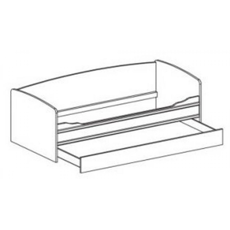 Ліжко тапчан Валенсія Мебель Сервіс