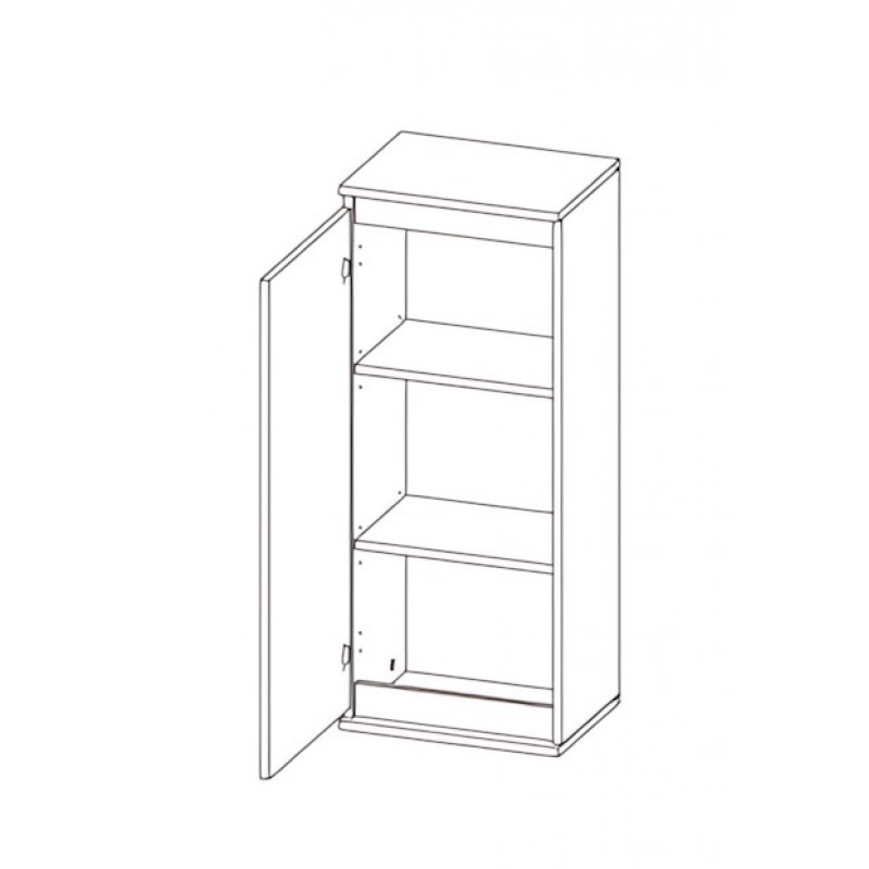 Пенал навісний 1Д Бруклін Мебель Сервіс
