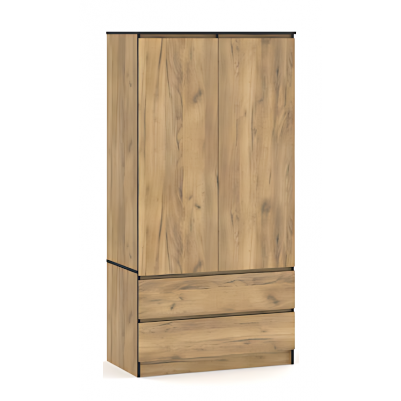 Шафа дводверна 2Д2Ш Бруклін Мебель Сервіс