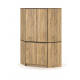 Шафа кутова 4Д Бруклін Мебель Сервіс