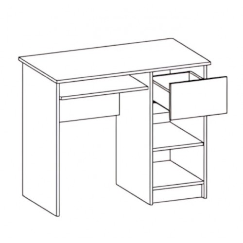 Стіл письмовий 1Д1Ш Бруклін Мебель Сервіс