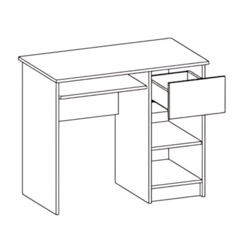 Стіл письмовий 1Д1Ш Бруклін Мебель Сервіс