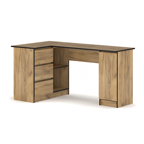 Стіл письмовий кутовий 1Д3Ш Бруклін Мебель Сервіс