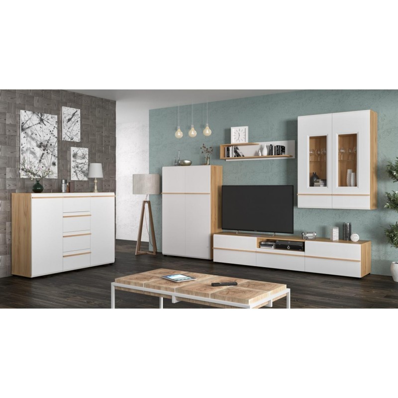 Стінка Денвер з комодом Мебель Сервіс