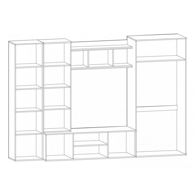 Стінка Конго Мебель Сервіс