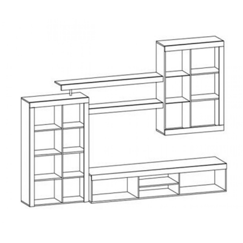 Стінка Орлеанс Мебель Сервіс