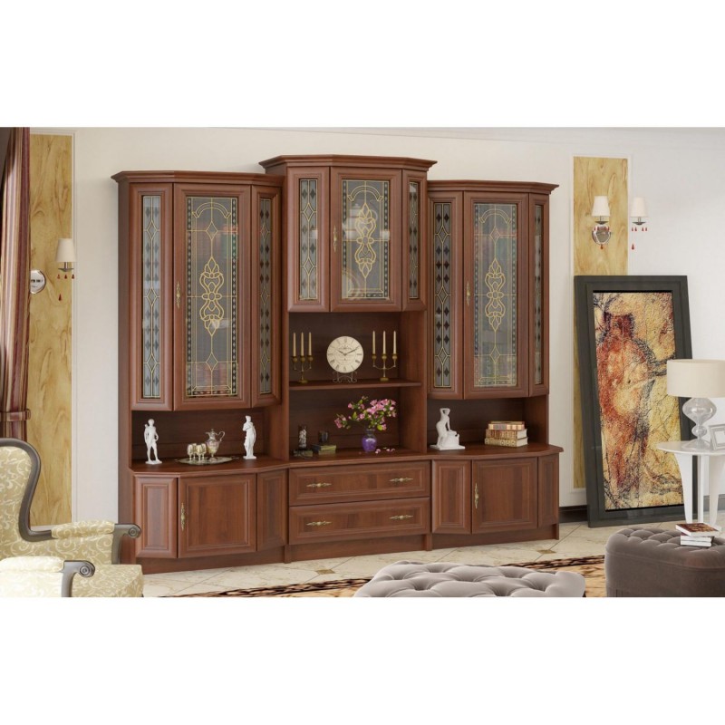 Стінка вітрина Барон Меблі сервіс