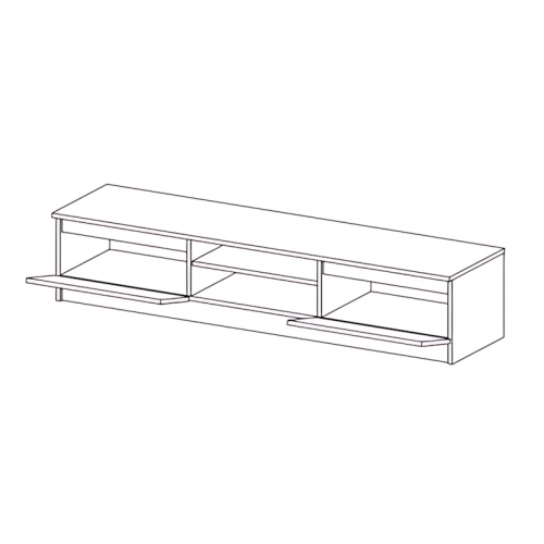 Тумба під телевізор 2Д Бруклін Мебель Сервіс