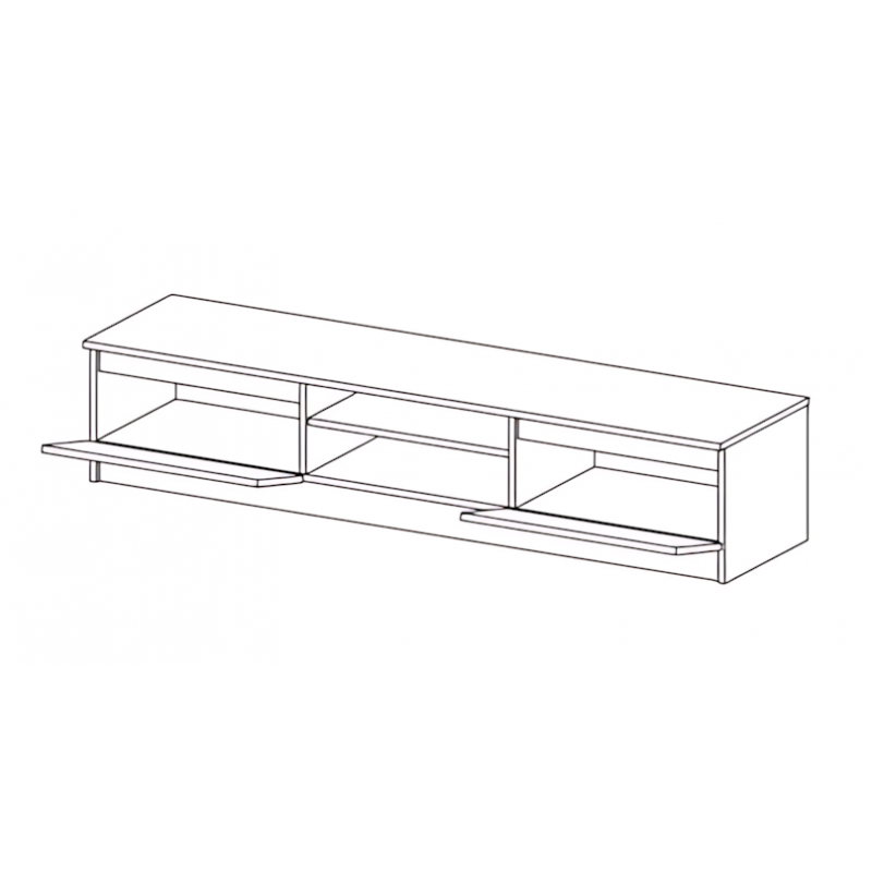 Тумба під телевізор 2Д Бруклін Мебель Сервіс