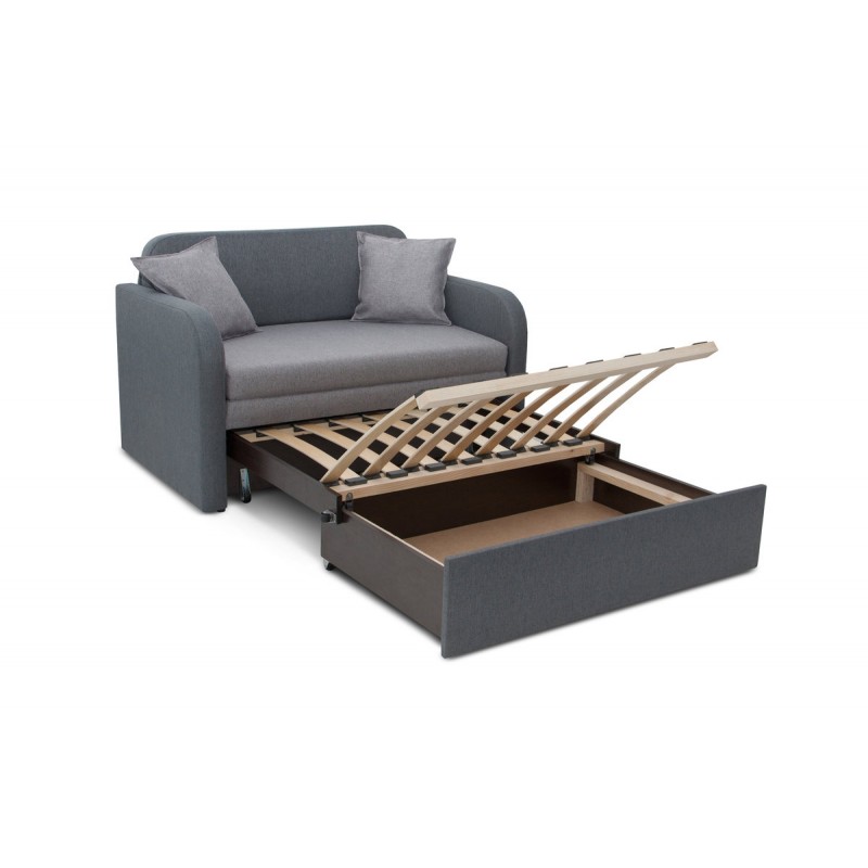 Диван Карлсон 1,1 (Аляска 97/08) сірий/світл-сірий Мікс меблі