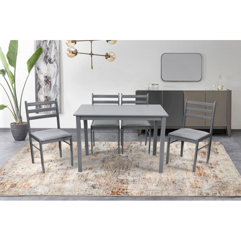 Комплект Джерсі (1+4) сірий Мікс меблі