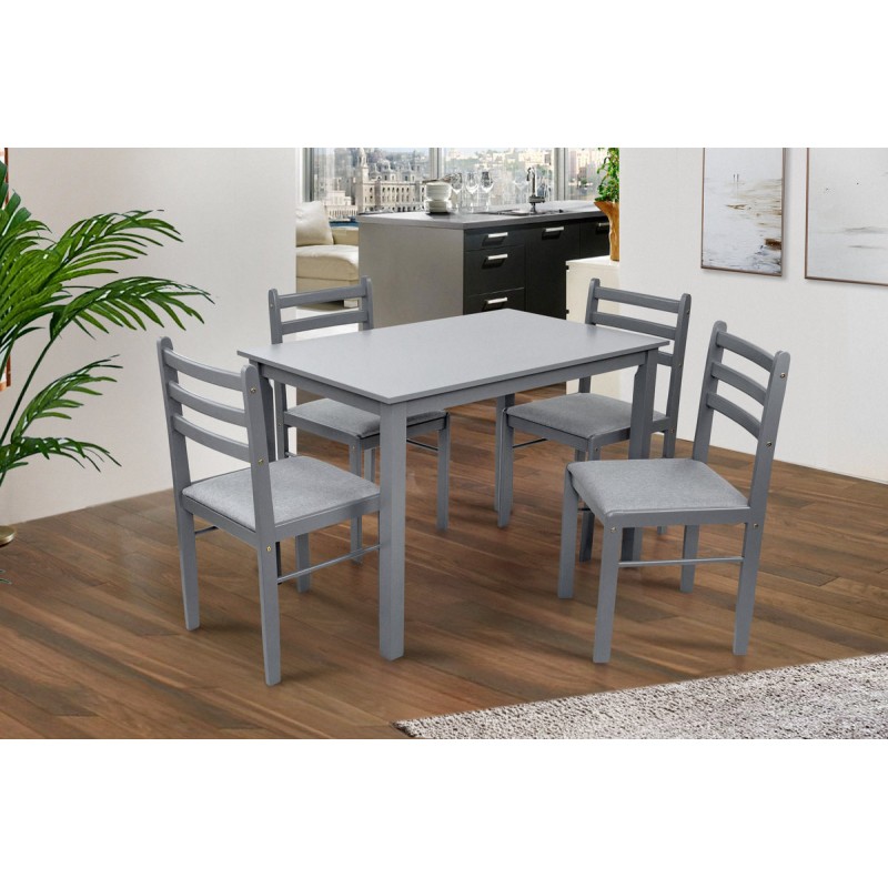 Комплект Джерсі (1+4) сірий Мікс меблі