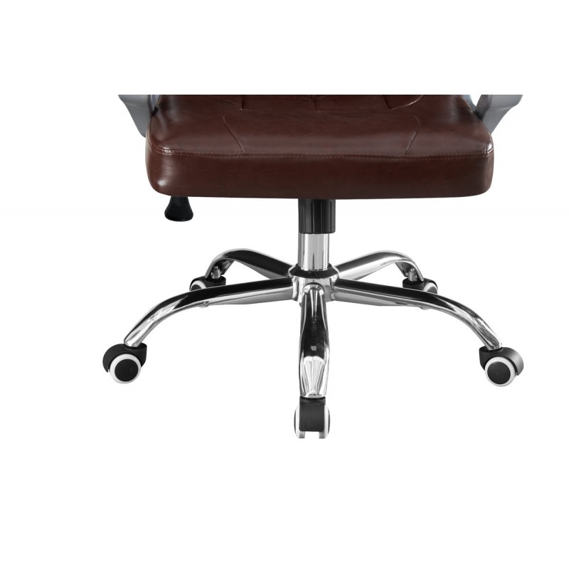 Крісло геймерське Флекс, темно-коричневий Мікс меблі