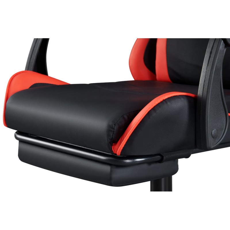 Крісло геймерське Форест, чорний/червоний Мікс меблі