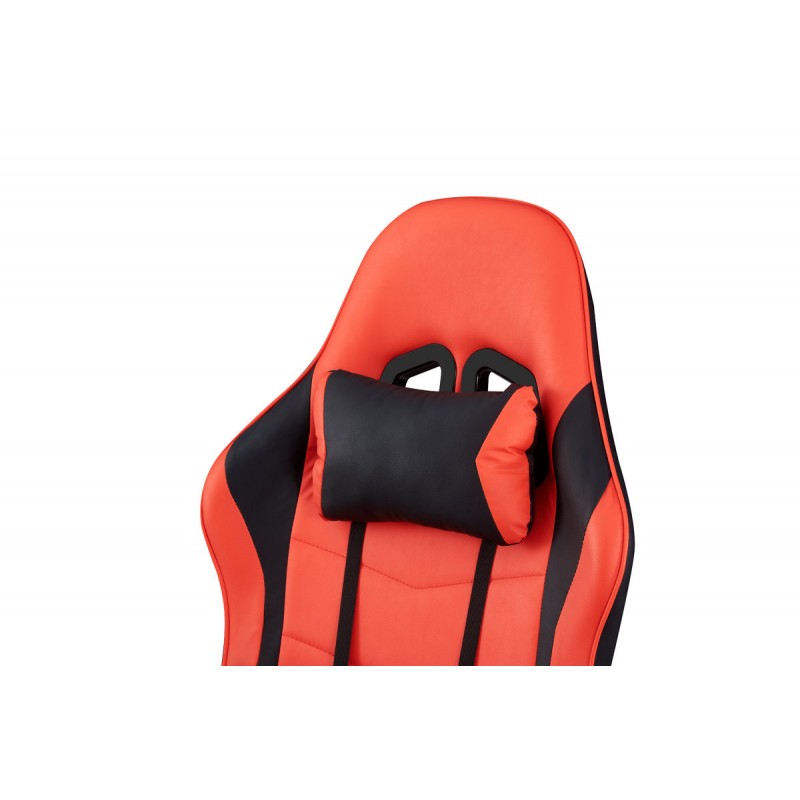 Крісло геймерське Форест, чорний/червоний Мікс меблі