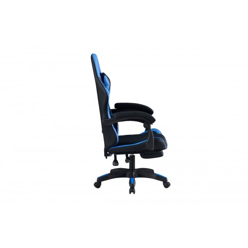 Крісло геймерське Форест, чорний/темно-синій Мікс меблі