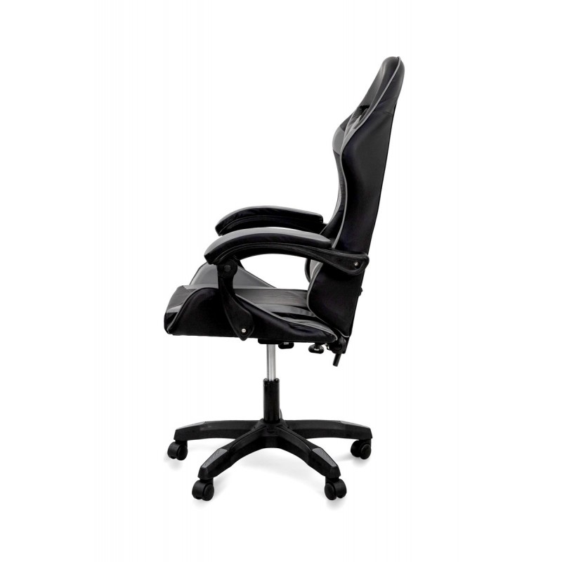 Крісло геймерське Слім, чорний/сірий Мікс меблі