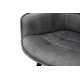 Крісло Тандем, чорний/ велюр темно-сірий Мікс меблі